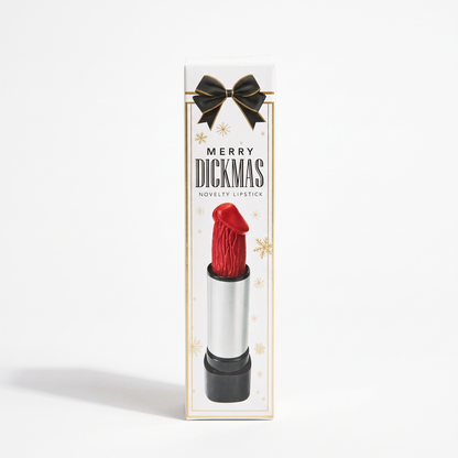 Merry Dickmas novelty lipstick box